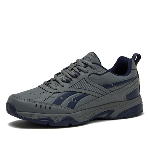 Reebok Rapid Strike Walking Mens Shoes Athletic Cross Training or Gym Sneakers for Men Dark Grey/Navy/Dark Grey 8.5 X-Wide