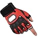 Uqezagpa Hunting Fitness Motorcycle Gloves Half Finger Breathable Gloves Protective Cycling Gloves Cycling Accessories