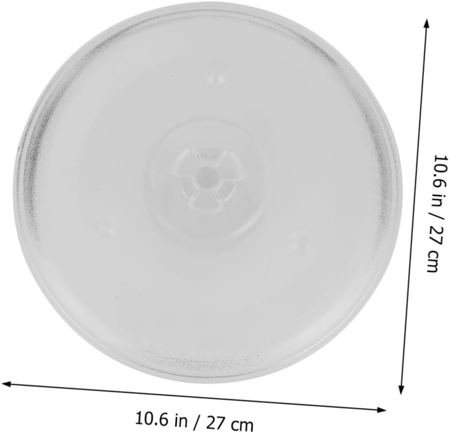 Glass Y-Type Turntable 27cm Plate Replacement Microwave for Oven