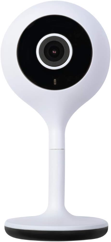 TCP Smart Wi-Fi Smart Security Camera with 2-Way Communication, Motion Sensor and Night Vision, No Hub Required - 720p HD Camera