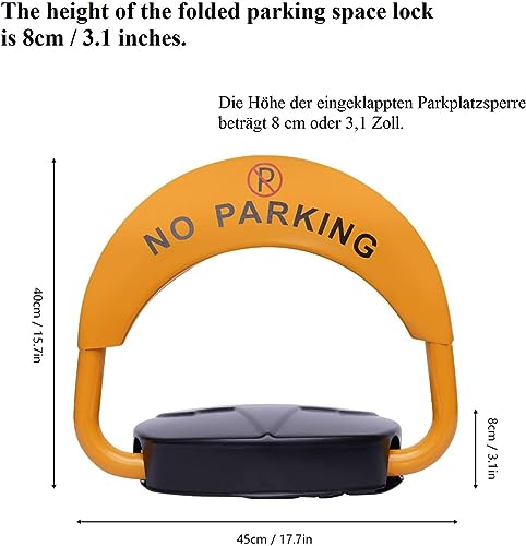 Arceau de parking télécommandé pour protéger votre abri de voiture