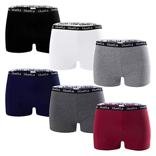 Libella® Panties boxershorts dam 6-pack hipsters kalsonger underkläder set bomull 3407