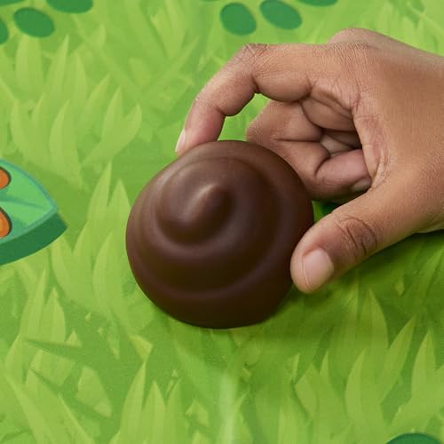 Hasbro Gaming Don't Step in It Preschool Game I Blindfolded, Poop Party Game | Spinner with 8 Fun Animal Moves | Ages 4+| 1+ Players I Funny Kids Board Games | Easter Gift for Kids - image 9