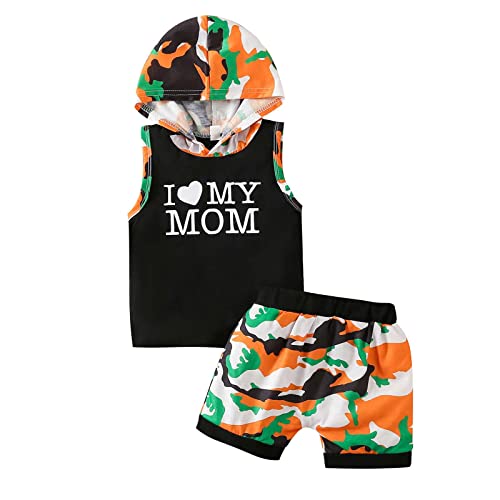 Ternos para meninos e crianças e meninos, roupas sem mangas para o Dia das Mães, crianças, crianças,