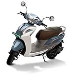 Ampere Magnus G Max Electric Scooter by Greaves | 142 km IDC Range | Safest LFP Battery with 5-Year / 75,000 km Warranty | Monsoon Blue (Ex-Showroom)