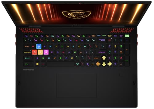 Image of msi Raider 18 HX AI Gaming Laptop 18 inch 120Hz Mini LED 4K Display (Intel Ultra 9-285HX, GeForce RTX 5090 24GB, 64GB DDR5, 2TB SSD, RGB KB, Fingerprint, W11P) w /DKZ USB Port Expander