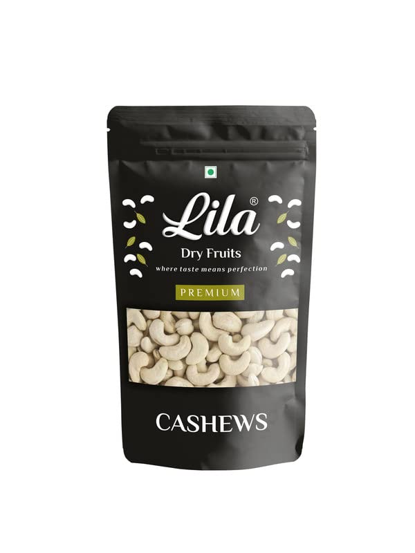LILA DRY FRUITS 100 Natural Premium 1000g Whole Cashews Whole
