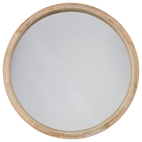 Atmosphera - Miroir Rond Naturel scandinave D50