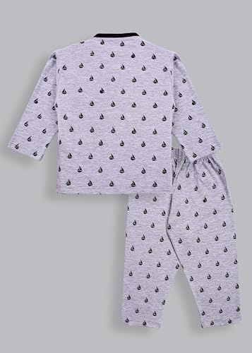 Image of 3BROS BodySuit /Dress for Boys /Girls Full Pajama & Casual Full Sleeves Night Suit Top Combo Kids Set