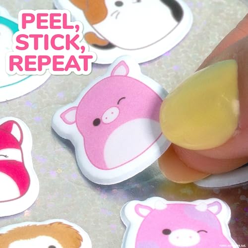 Image of Horizon Group USA Puffy Sticker Playset for Kids, Squishy Squishmallows