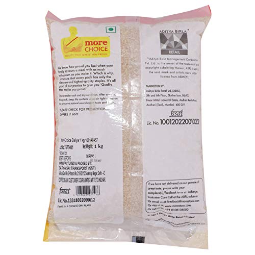 Image of More Choice Broken Wheat (Daliya) 1 kg