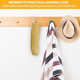 Four Extra Large Loofahs