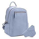 JESSIE & JAMES Women's Large Multi Compartments Fashion Concealed Carry Backpack|BL