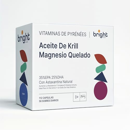 Aceite de Krill Antártico – Omega 3 de Krill con EPA y DHA + Magnesio Quelado – Alta Absorción con Fosfolípidos y Astaxantina – para Salud Cardiovascular y Articular | Para 2 Meses (56 Dosis Diarias)