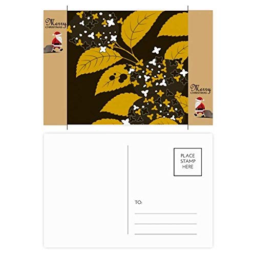 Cartes postales de remerciement culture japonaise lot de 20 élégantes cartes noires