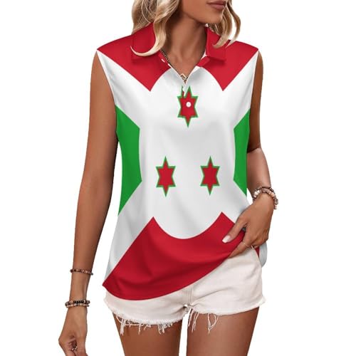 Polo de golf transpirable y suave de mujer con cuello en V ajustado y diseño deportivo