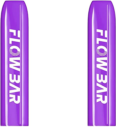 Flow Bar 2X Disposable Vape, 800 Puffs, Fruit Flavours E-Cigarettes Disposable, Vape Pen, Draw Activated Pen, No Nicotine, (Mixed Berries)