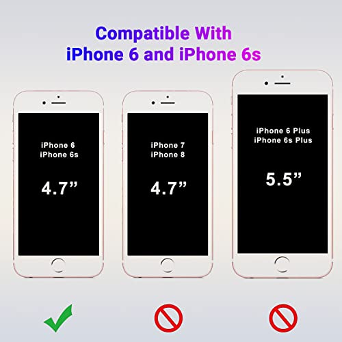 Image of LIRAMARK Silicone Soft Back Cover Case for Apple iPhone 6 / iPhone 6s (Silicone Black)