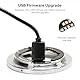 VILTROX E-Z Objektivadapter, ultradünner 4mm Autofokus Ring Mount Adapter, Objektivkonverter, kompatibel mit E-Mount-Objektiven für spiegellose Nikon Z-Mount-Kameras Z5 Z50 Z6 Z6II Z7 Z7II Zfc