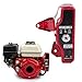 RANSOTO Electric Start Motor Kit Flywheel Ignition Switch Kit Compatible with Honda GX160 GX200&More 2~3KW 5.5HP 6.5HP 4 Stroke Engines 212cc Non hemi Engine
