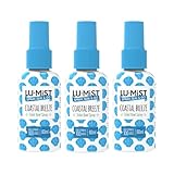 LU•MIST Toilet Spray 3 Pack – 60ml Each – 180ml Total – Toilet Odour Control Spray – Coastal Breeze