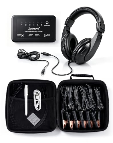 Zuomeng Chassis Ears, 6 Channel Mechanic Stethoscope Kit HDNF-01