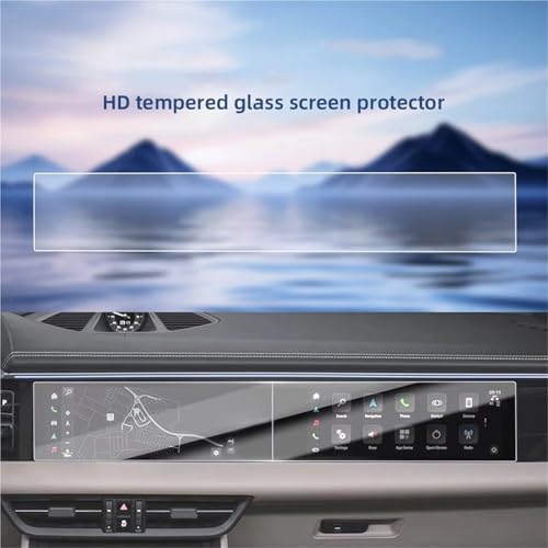 Verre trempé Audi A6 A7 écran de navigation GPS et console centrale 2019-2025