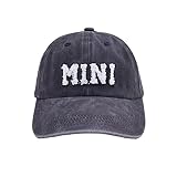 Novelty Mother's Day Hat for Mother Daughter Baseball Mama Mini Fuzzy Letter Adjustable Distressed S
