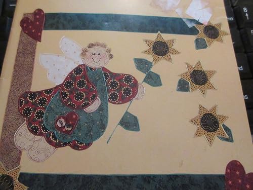 Sally The Sunflower Iron-On Fabric Country Boarders Applique Kit