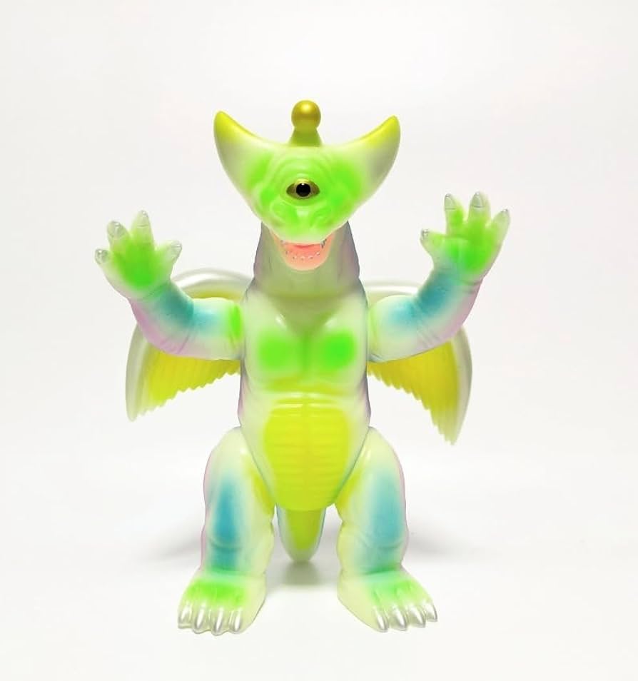 マーミット　ホプキンスビルの宇宙人　エイリアン　蛍光ソフビ製　 蓄光 メーカー直売】 マーミット ホプキンスビルの宇宙人 エイリアン