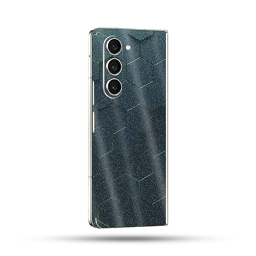 Image of MightySkins Glossy Glitter Skin Compatible with Samsung Galaxy Z Fold 5 Full Wrap - Acid Hex | Protective, Durable High-Gloss Glitter Finish | Easy to Apply & Change Styles | Made in The USA