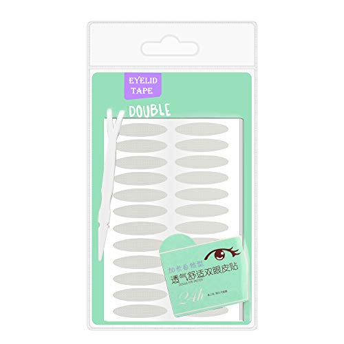 Natural Invisible Single Side Eyelid Tape Stickers- Instant Eye Lift Without Surgery - Perfect for Hooded, Droopy, Uneven, or Mono-eyelids (120 Pairs, Wide)
