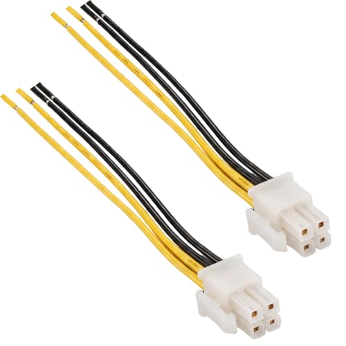 Szuenh 2Pcs 4-pin Level Connector Plug for Alpine Amplifier MRV MRP V12