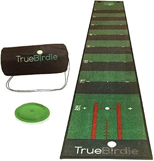 TrueBirdie Indoor Putting Green and Golf Mat with Travel Bag