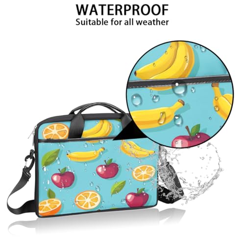 Maletín para portátil con estampado de frutas 15 pulgadas miniatura 3