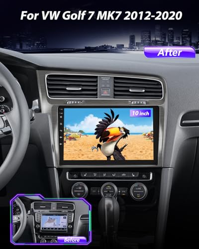 Radio Golf 7 Android Auto avec processeur Qualcomm 8 Core et puce DSP