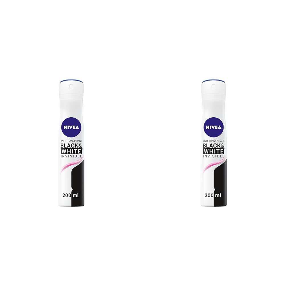 NIVEA Déodorant Spray Anti-Taches 48H Femme Florale 200ml (2 Unités) - Sans Aluminium, Agréable au Toucher, Anti-Transpi