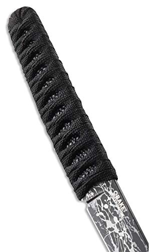 image for CRKT Obake Fixed Blade Knife: Burnley Titanium Nitride Plain Edge EDC 