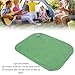 plplaaoo Outdoor Inflatable Cushion Lightweight Foldable Inflatable Seat Cushion Portable Soft Travel Cushion Camping Hiking (Green)