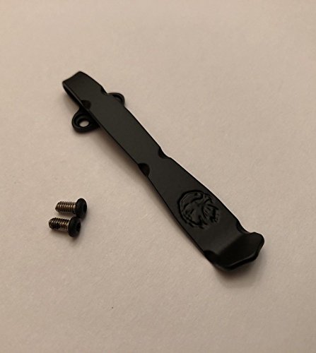 Black Titanium Deep Carry Pocket Clip Made For Benchmade AFO II 9050 9051 9052 Knife Tip Up