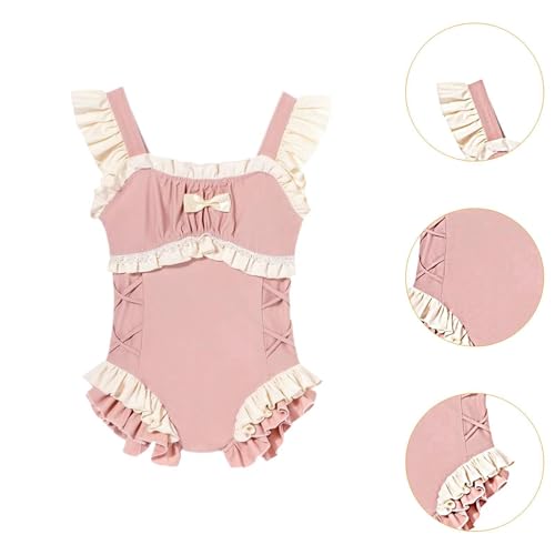 Girls Swimsuit Soft Summer Water Parks Breathable Swim Dress3