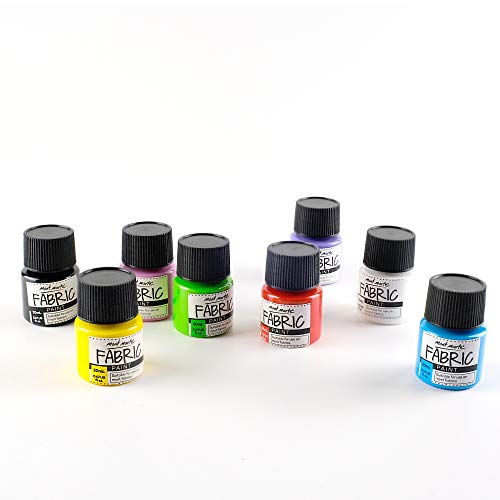 Mont Marte PMHS0022 Permanent Fabric Paint Set 8 X 20Ml Vivid Colours thumb #4