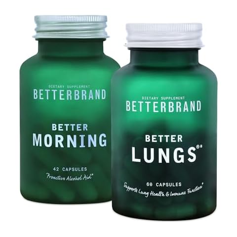 Betterbrand Party Pack Bundle - BetterLungs (60 Capsules) & BetterMorning (42 Capsules) Cover