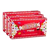 Smarties Candy Rolls Assorted Flavor - Gluten & Vegan Free Candy - Classic Sweetness From Family Owned Company Since 1949, Peanut & Dairy Free - Perfect for Movie Treat - Theater Box 3.5oz (Pack of 3)
