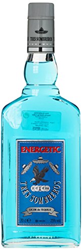 Tres Sombreros Energy Tequila Likör, 1er Pack (1 x 700 ml) Cover