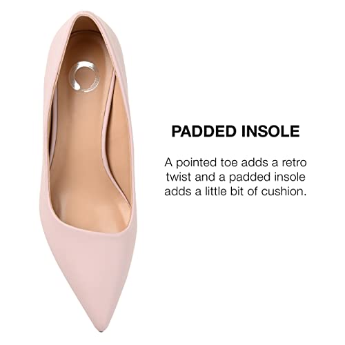 Journee Women's Celica Kitten Heel Pumps4