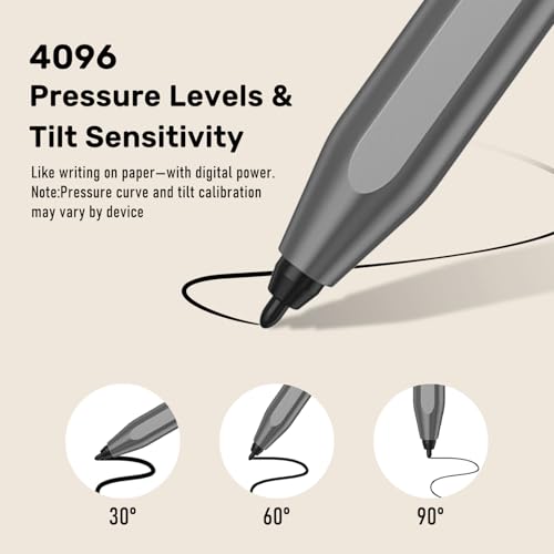 Stylet pour Remarkable 2 argenté avec gomme et 5 pointes de rechange