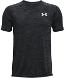 [Under Armour] UA TECH 2.0 SHORT SLEEVE T-SHIRT 1363284(001) ブラック ホワイト XL