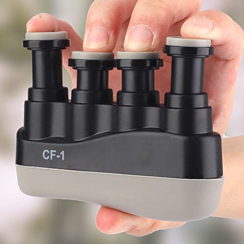 Exercitador de mão ajustável, treinador de dedos portátil, multifuncional para iniciantes de piano e