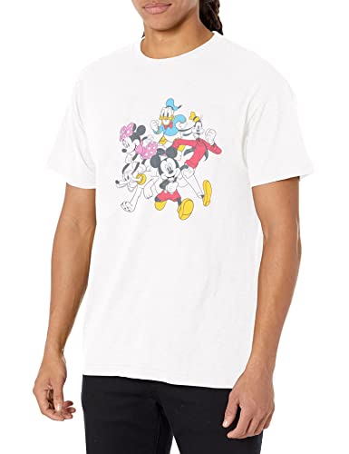 T-shirt Mickey et ses amis Disney pour homme habit blanc XXL été